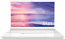 Ноутбук MSI Prestige 14 A11SC-080RU Core i5 1155G7 16Gb SSD512Gb NVIDIA GeForce GTX 1650 4Gb 14" IPS FHD (1920x1080) Windows 11 Home white WiFi BT Cam