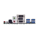 Плата ввода / вывода RS-232/422/485, RS-232,4 USB 3.0, VGA