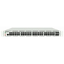Ethernet-коммутатор MES2348B, 48 портов 10/100/1000 Base-T, 4 порта 10GBase-R (SFP+)/1000Base-X (SFP), L3, 220V AC, 12V DC MES2348B