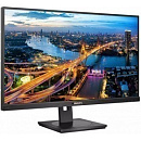 LCD PHILIPS 27" 276B1 черный с поворотом экрана {IPS 2560x1440 75Hz 4ms 178/178 300cd 1000:1 8bit HDMI1.4 DisplayPort1.4 AdaptiveSync RJ45 3xUSB3.2 US