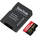 Micro SecureDigital 32Gb SanDisk SDSQXCG-032G-GN6MA {MicroSDHC Class 10 UHS-I, U3 Extreme Pro}