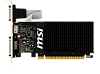 Видеокарта MSI PCI-E GT 710 2GD3H LP NVIDIA GeForce GT 710 2Gb 64bit DDR3 954/1600 DVIx1 HDMIx1 CRTx1 HDCP Ret low profile