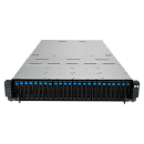 Сервер ASUS RS720A-E12-RS24U 2U, 2x AMD SP5(up to 400w), 24x DDR5(4800), 24x 2,5(16NVMe + 8NVMe/SATA/SAS*), 2xM.2 slot 2280, 6x PCIe Gen5 x8 or 3x PCI