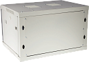 Шкаф коммутационный Lanmaster PRO (TWT-CBWPG-9U-6X8-GY) настенный 9U 600x800мм пер.дв.стекл 60кг серый 700мм 25.8кг 502мм IP20 металл