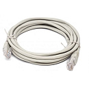Filum FL-U6-5M Кабель патч-корд, U/UTP 6 cat. 5м, 26AWG(7x0.16 мм), омедненный алюминий (CCA), PVC, серый
