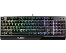 клавиатура проводная Gaming Keyboard MSI VIGOR GK30, Wired, Mechanical-like plunger switches. 6 zones RGB lighting with several lighting effects. Ant