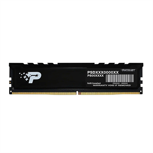 Оперативная память Patriot SL Premium DDR5 DIMM 32GB 4800MHz CL40 1*32GB 40-40-40-77 1.1V with HS