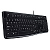 Клавиатура Logitech Keyboard K120, USB, black, Rus/Eng, [920-002522]
