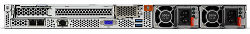 Сервер LENOVO TCH ThinkSystem SR630 Rack 1U,1xXeon 4208 8C(85W/2.1GHz/11MB),16GB/2Rx8/2666MHz/RDIMM,noHDD SFF(up to 8/10),SR930-8i(2GB Flash),noGbE,1x750W(up
