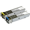 Трансивер/ 330R/10KM WDM SFP Transceiver, 1000Base-BX-U, Simplex LC, TX: 1310nm, RX: 1550nm, Single-mode, 10KM