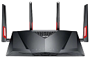 ASUS DSL-AC88U // VDSL2/ADSL модем, роутер 802.11b/g/n/ac, до 1000 + 2167Мбит/c, 2,4 + 5 гГц, 4 антенны, USB, GBT LAN ; 90IG02W1-BM3G10
