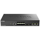 Коммутатор D-Link DGS-1210-10XS/ME/C1A Управляемый L2 коммутатор с 8 портами 1000Base-X SFP и 2 комбо-портами 10GBase-T/SFP+