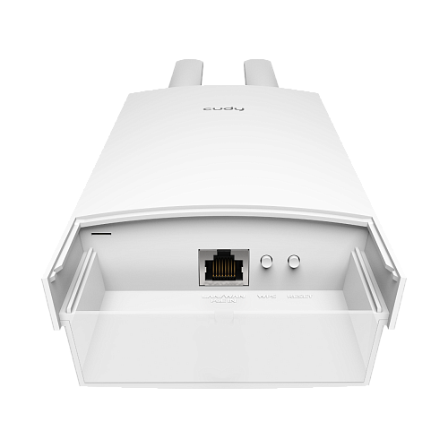 Точка доступа CUDY Точка доступа/ AC1200 WiFi Outdoor Access Point, Repeater, 867Mbps at 5GHz + 300Mbps at 2.4GHz, 1 x 100Mbps RJ45, 2 Detachable Antennas, 24V passive