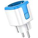 Умная розетка SmartiNext WiFi, голубая 2.4 Ггц, Bluethooth, Сила тока: 20A, Пиковая нагрузка: 4400 Вт SN-SP20AB Мониторинг энергопотребления: Да, Прил