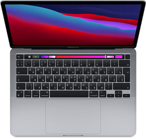 Ноутбук Apple 13-inch MacBook Pro with Touch Bar: Apple M1 chip with 8-core CPU and 8-core GPU/8GB/2TB SSD - Space Gray