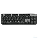 Exegate EX264086RUS Клавиатура Exegate LY-401, <USB, серебристый корпус, 104кл, Enter большой> Color box