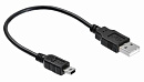 Кабель Buro OTG_MINI 0.2м черный