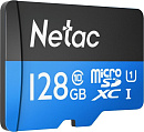 Micro SecureDigital 128GB Netac microSDXC Class10 NT02P500STN-128G-S P500 w/o adapter