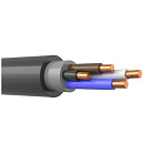 ККЗ Кабель ВВГнг(А) LS LTx 4х6 круглый ГОСТ (бухта 100 м)