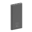 Hiper Мобильный аккумулятор Hiper Metal10K 10000mAh 2.4A 2xUSB темно-серый (METAL 10K SPACE GRAY)