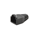 Аксессуары Cablexpert Колпачок RJ-45 изолирующий чёрный (100 шт.) <Одна единица товара - это упаковка из 100 шт.> (033084) {100}