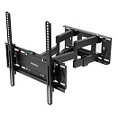 Kromax PIXIS-L-2 черный 22"-65" макс.50кг настенный поворот и наклон