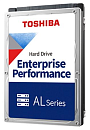 Жесткий диск Toshiba Enterprise HDD 2.5" SAS 1.2Tb (1200Gb), 10000rpm, 128MB buffer, AL15SEB120N, 1 year