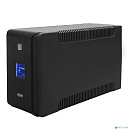 ИБП HIDEN EXPERT ULS2000C 2000ВА/1200Вт {Линейно-интерактивный ИБП 2000ВА/1200Вт 4xSchuko+2xIEC C13 LCD, USB,встроенные АКБ 2x12B/9Ач}