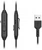 Наушники с микрофоном A4Tech Fstyler FH100U черный 2м накладные USB оголовье (FH100U (STONE BLACK))