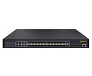 Коммутатор 2/3/4 уровня с 6 слотами SFP+10Gigabit и 48 медными портами Gigabit Ethernet (RJ45), с 1 блоком питания 220 В перем. с функцией горячей зам
