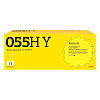 T2 Cartridge 055H Y/3017C002 Картридж TC-C055H Y для Canon i-SENSYS LBP663/664/MF742/744 (6000 стр.) Желтый, с чипом