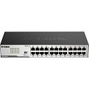 Коммутатор D-LINK Коммутатор/ DGS-1024C,DGS-1024D/I Unmanaged Switch 24x1000Base-T, Surge 1KV, metal case