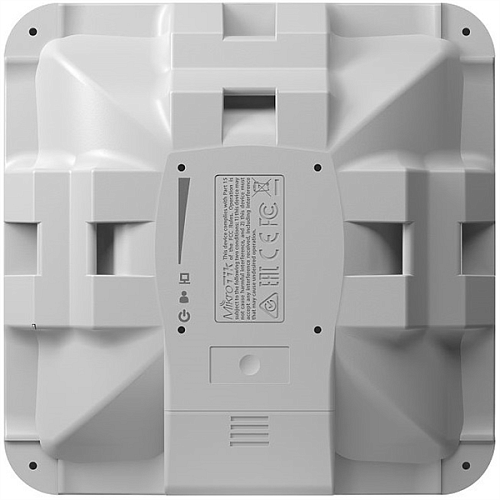 MikroTik Cube Lite60 (60Ghz antenna with 802.11ad wireless, 650MHz CPU, 64MB RAM, 10/100Mbps LAN port, RouterOS L3, POE, PSU) for use as CPE in Point