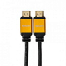 Rexant (17-6002) Кабель HDMI - HDMI 2.1, длина 1м, Gold (цветная коробка)