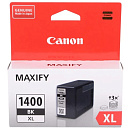 Canon PGI-1400XL BK Картридж струйный для MAXIFY МВ2040 и МВ2340, чёрный, 1200 стр.