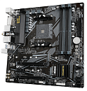 Материнская плата GIGABYTE B550M DS3H AC, AM4, B550, 4*DDR4, 4*SATA, 2*M.2, 4*USB 3.2, 4*USB 2.0, 2*PCIx16, 1*PCIx1, HDMI+DVI-D, mATX