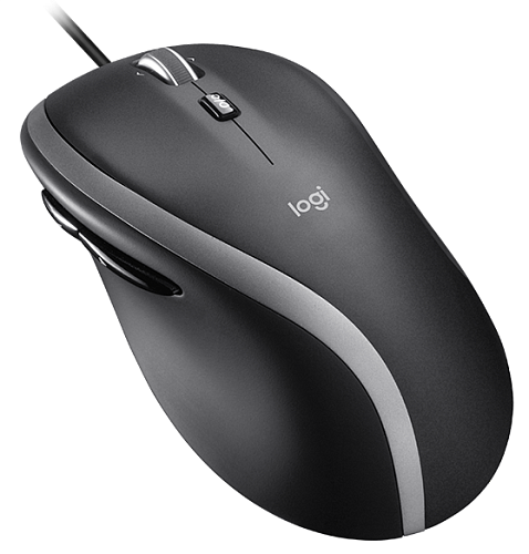 Мышь проводная Logitech Mouse M500s, USB, Black, 400-4000dpi, [910-005784]