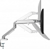 Кронштейн для мониторов Ultramounts UM734SIL серый/серебристый 17"-27" макс.7кг крепление к столешнице поворот и наклон