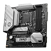Материнская плата MSI B760M PROJECT ZERO B760, LGA1700, 4*DDR5, 2*PCIEx16, 1*PCIEx1, 2*M.2, 2*TypeC, 3*USB3.2Gen2, 2*USB3.2Gen1, 8*USB2.0, 4*SATA3.0,