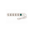 MOST Сетевой фильтр LRG-U 1.5м (5 розеток), белый {802477}
