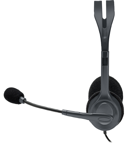 Наушники Logitech Headset H111, Stereo, mini jack 3.5mm, [981-000593/981-000594]