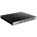 Коммутатор D-Link DGS-3630-28PC/A2ASI Управляемый L3 стекируемый коммутатор с 20 портами 10/100/1000Base-T, 4 комбо-портами 100/1000Base-T/SFP и 4 пор