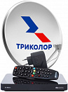 Комплект спутникового телевидения Триколор Центр 2Тb GS B622+С592 1год подписки черный