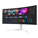 LCD LG 39.7" 40WP95C-W белый {IPS 5120x2160 5ms 21:9 300cd 1000:1 2xHDMI DisplayPort TBT4 USBHub 2x5W vesa}