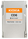 SSD KIOXIA Enterprise 7680GB U.3 15mm (2,5" SFF) CD6-R, NVMe 1.4/PCIe 4.0 1x4, R6200/W4000MB/s, IOPS(R4K) 1000K/85K, MTTF 2,5M, 1DWPD/5Y (Read Intensi