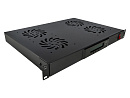 [W1UFAN4CP] Модуль вентиляторный Wize Pro [W1UFAN4CP] 19", 1U с термостатом и 4-мя вентиляторами