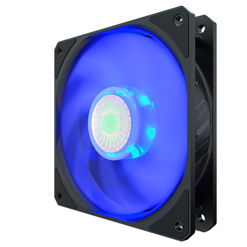 Кулер для корпуса 1 Ватт/ Cooler Master Case Cooler SickleFlow 120 Blue LED fan, 4pin