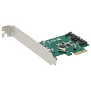 Контроллер ORIENT A1061SL PCI-E v2.0 SATA 3.0 6 Gb/s, 2intport, поддержка HDD до 6TB, ASM1061 chipset, oem