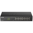Коммутатор D-Link DGS-1016D/J1A Неуправляемый коммутатор с 16 портами 10/100/1000Base-T