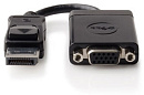 Адаптер видео Dell 470-ABEL DisplayPort (m)/VGA (f) черный